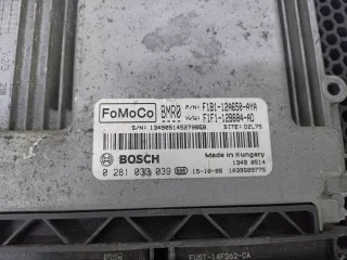 F1B112A650,F1F112B684AD,F1B112A650AYA,0281033039 Блок управления двигателем Ford Fiesta 5 Арт 37-40, вид 2
