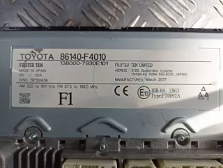 86140F4010 Монитор Toyota C-HR Арт 3_992, вид 2