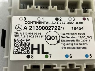 A2139002722 2139002722 A2139010908 2139010908 A2139027913 2139027913 Блок управления (другие) Mercedes E W213 Арт e9552975, вид 4