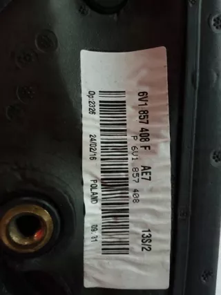 0411104 2014- Зеркало наружное правое Skoda Fabia 3 Арт e10620584, вид 3