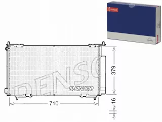 DENDCN40015,RS4 Радиатор кондиционера  Honda CR-V 4 Арт AL12590058745, вид 1