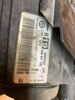 3AB941752  Фара правая Volkswagen Passat B7 Арт 01014831, вид 3