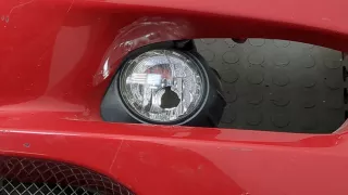 FEY15003XBB Бампер передний красный Mazda RX-8 Арт 20192766, вид 3