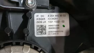 A2044403002 Переключатель подрулевой (стрекоза) Mercedes C W204 Арт 9212676, вид 3