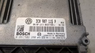 3C0907115P,0261S02280 Блок управления двигателем Volkswagen Passat B6 Арт 20121540, вид 2
