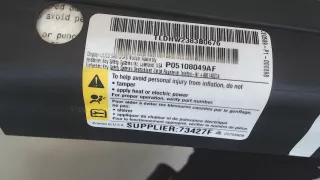 p05108049af Подушка безопасности боковая (шторка) левая Chrysler 300C 3 Арт 7905387, вид 3