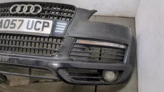  Заглушка (решетка) в бампер передний Audi Q7 4L Арт 11357303, вид 4