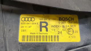 8D0941004E,0301094202 Фара передняя правая Audi A4 B5 Арт 20369275, вид 4