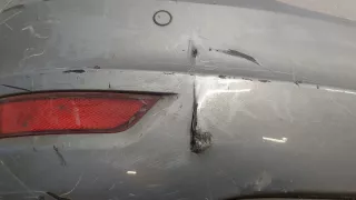 7N0807417E Бампер задний серый Volkswagen Sharan 2 Арт 20219839, вид 2