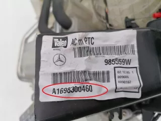 A1698300460 Отопитель в сборе (печка) Mercedes A W169 Арт e7583616, вид 2