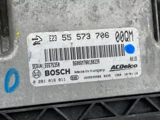 0281016811 55573706 Блок управления двигателем Opel Corsa D Арт e8636938, вид 2