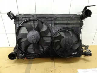 1K0820411N 1K0121251BL Радиатор (основной) Volkswagen Caddy 3 Арт e9207834, вид 1