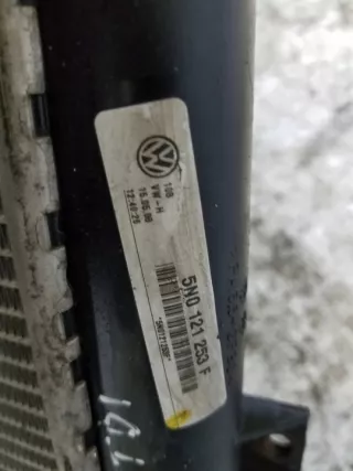 5N0121253F Радиатор (основной) Volkswagen Tiguan 1 Арт e9496562, вид 3