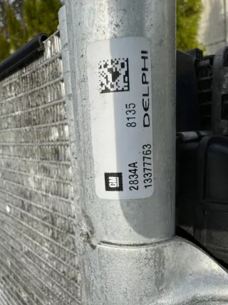 0130308486 13312812 20924494 Радиатор (основной) Opel Zafira C Арт e9520067, вид 4
