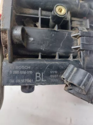 0280600015 09157501 Коллектор впускной Opel Corsa C Арт e10148228, вид 2