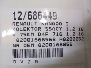 8200166856 Коллектор впускной Renault Kangoo 1 Арт e10372837, вид 8