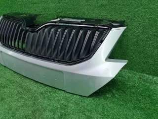5E0853653 Решетка радиатора Skoda Octavia A7 Арт 0000007399435, вид 4