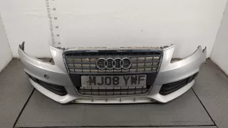8K0807105 Бампер передний серебристый Audi A4 B8 Арт 20384215, вид 1