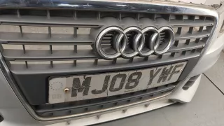 8K0807105 Бампер передний серебристый Audi A4 B8 Арт 20384215, вид 2