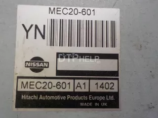237105M323 Блок управления двигателем Nissan Almera N16 Арт AM84579534, вид 2