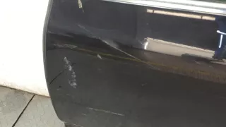 7L0833055M Дверь задняя левая черная Volkswagen Touareg 1 Арт 20318299, вид 3