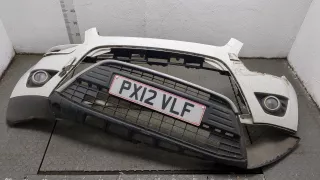 8V4117C749A Бампер передний белый Ford Kuga 1 Арт 20359930, вид 1