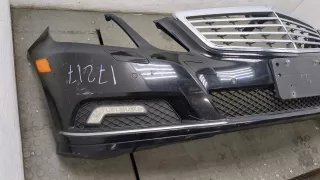A2128801540 Бампер передний черный Mercedes E W212 Арт 20074196, вид 2