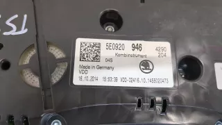 5E0920946 Щиток приборов (приборная панель) Skoda Octavia A7 Арт 20425168, вид 4