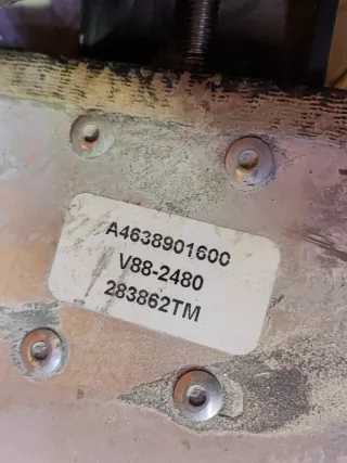 A4638901600, 4 кожух запасного колеса Mercedes G W461/463 Арт AR285822, вид 8
