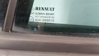  Дверь задняя левая черная Renault Megane 3 Арт 20428921, вид 2
