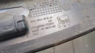5NN854819A Накладка (молдинг) заднего левого крыла Volkswagen Tiguan 2 Арт 20042821, вид 3