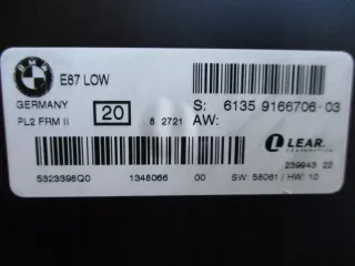 9166706-03 Блок управления светом BMW 1 E81/E82/E87/E88 Арт e10535797, вид 1