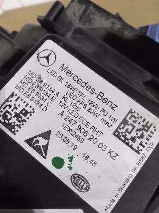 A2479062003KZ Фара правая Mercedes B W247 Арт e10658061, вид 3