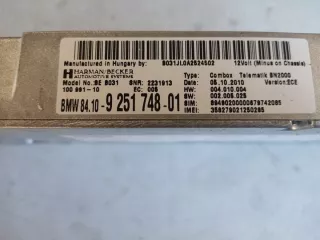 9251748 Блок управления (другие) BMW 3 E90/E91/E92/E93 Арт e10665469, вид 3