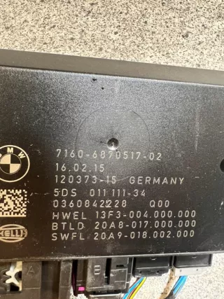 6870517 Блок управления (другие) BMW 5 F10/F11/GT F07 Арт e10666273, вид 2