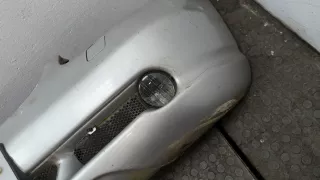 HWA1708850225 Бампер передний серебристый Mercedes SLK r170 Арт 20427170, вид 2
