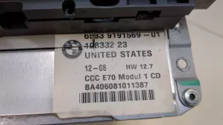  Магнитола (аудио система) BMW X5 E70 Арт 20431719, вид 3