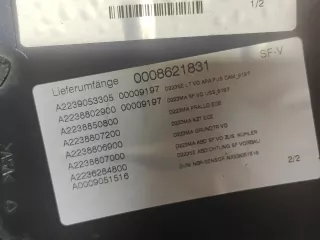 A2238807302, A2238858202, 2 Решетка бампера Mercedes S W223 Арт AR311454, вид 8