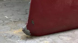 9101LV,9109G3 Ручка наружная передняя правая красная Citroen C4 2 Арт 11060283, вид 3