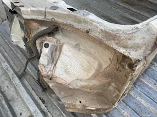 Порог со стойкой левый Renault Kangoo 2 2010г.  - Фото 3