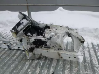 Порог со стойкой левый BMW 5 F10/F11/GT F07 2011г.  - Фото 12