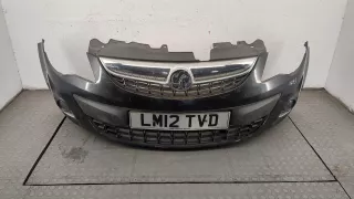 95508031 Бампер передний черный Opel Corsa D Арт 20242597, вид 1