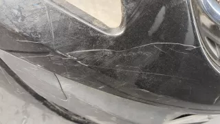 95508031 Бампер передний черный Opel Corsa D Арт 20242597, вид 3