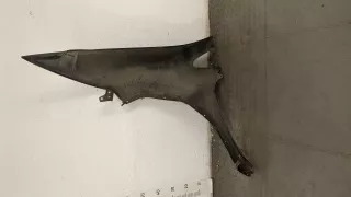 60210SMGE00ZZ Крыло переднее правое черное Honda Civic 8 Арт 20436296, вид 4