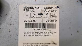 86201XA15A Магнитола (аудио система) Subaru Tribeca Арт 20438374, вид 4