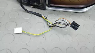 2+9пинов Зеркало наружное правое Mercedes C W203 Арт 1EP01JO01, вид 2