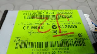  Блок управления Bluetooth Mitsubishi ASX Арт 2EP10XG01, вид 2
