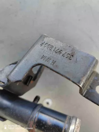 357971899F Трубка охлаждающей жидкости металлическая   Volkswagen Passat B4 1.9л Арт B4387, вид 2