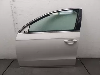 3AA831055 Дверь передняя левая белая Volkswagen Passat B7 Арт 20440405, вид 1