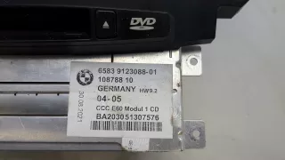 65839123088 Магнитола (аудио система) BMW 5 E60/E61 Арт 20433971, вид 2